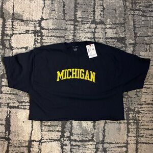 Champion Michigan Navy T-Shirt